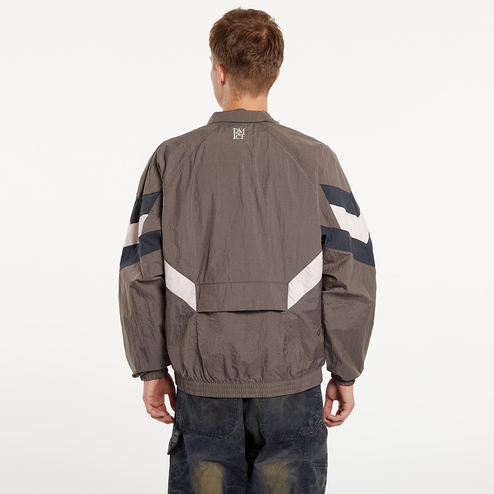 Coach Jackets adidas Real Madrid Originals Track Top Charcoal/ Dark Grey