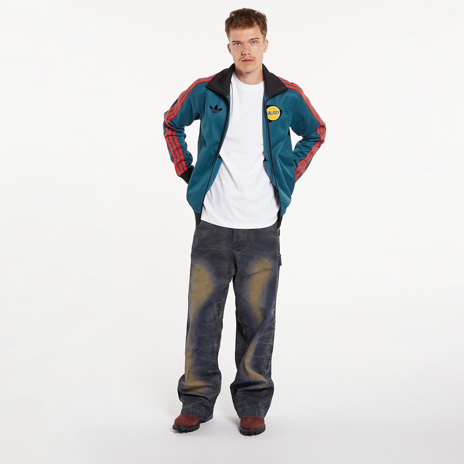 Felpe adidas LA Galaxy Beckenbauer Track Top Virdia/ Black