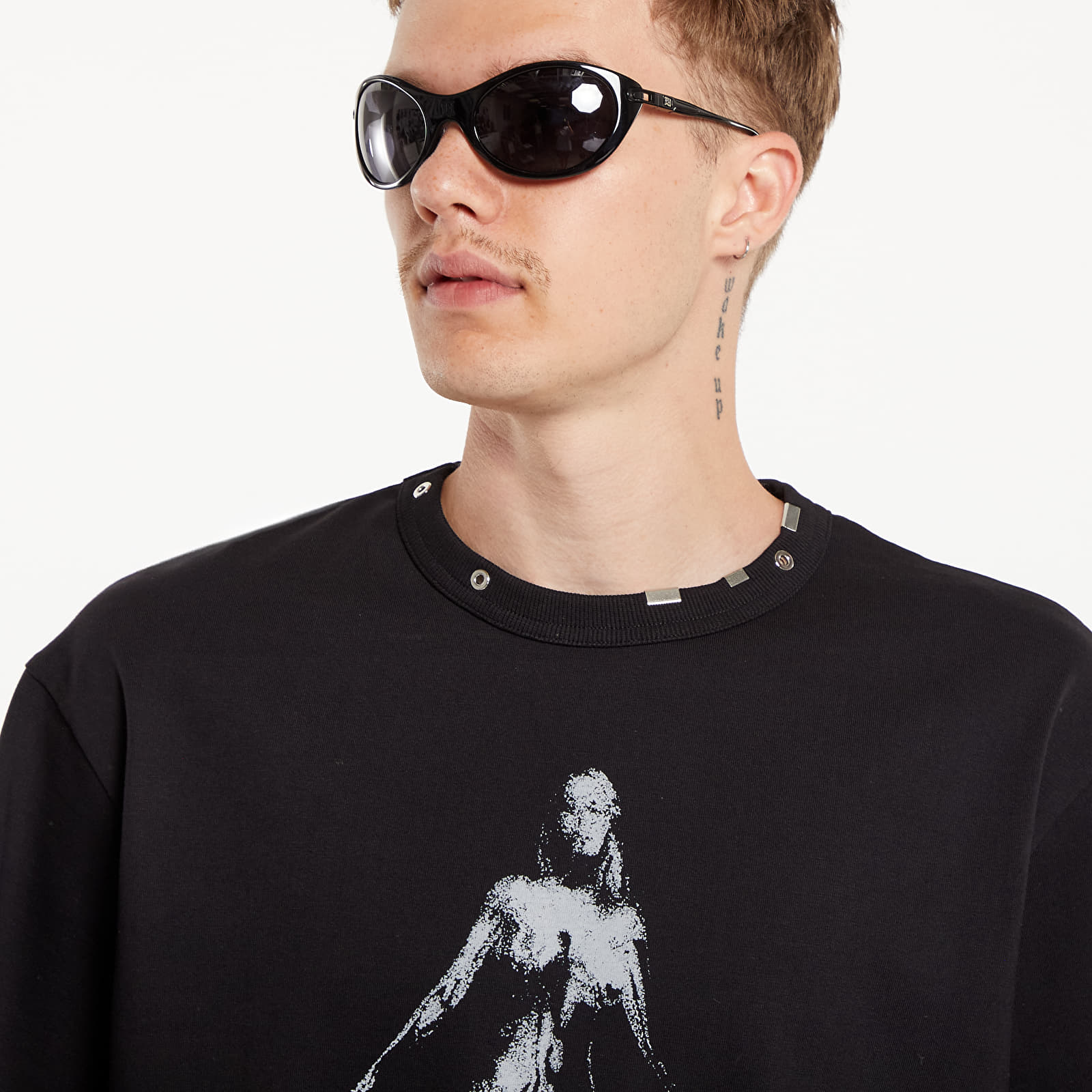 Marškinėliai MISBHV Vintage Misbhv T-Shirt UNISEX Black