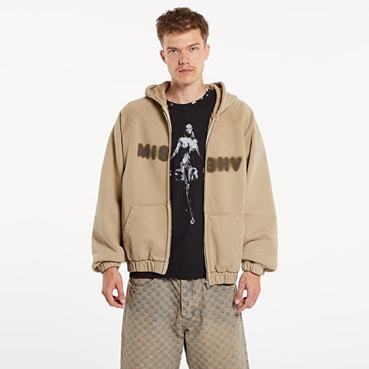 MISBHV Vintage Beige Community Zipped Hoodie UNISEX Vintage Beige