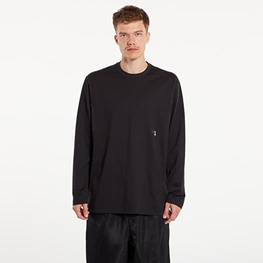 Póló Y-3 Relaxed Long Sleeve Tee UNISEX Black
