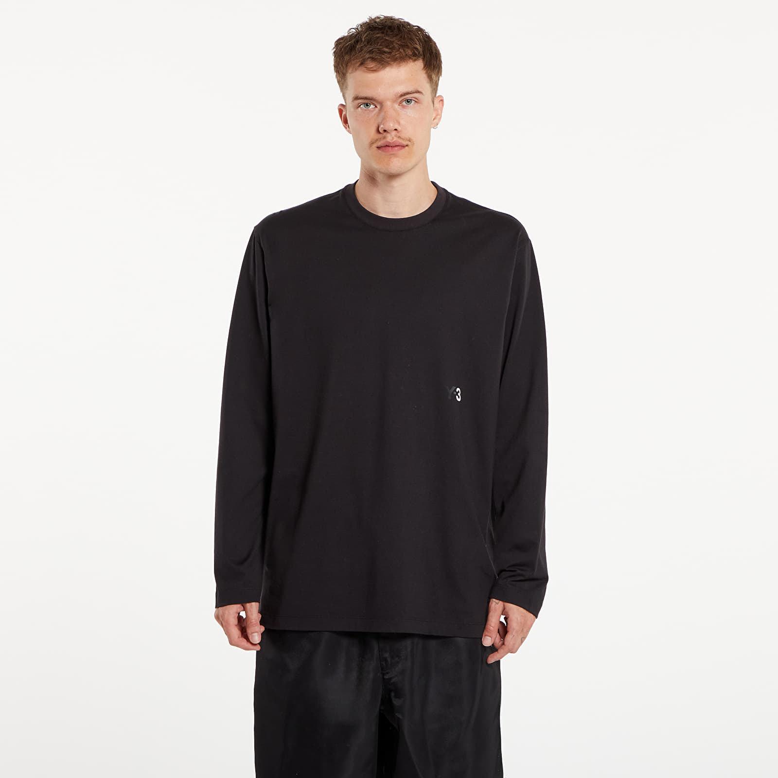 Koszulki Y-3 Relaxed Long Sleeve Tee UNISEX Black
