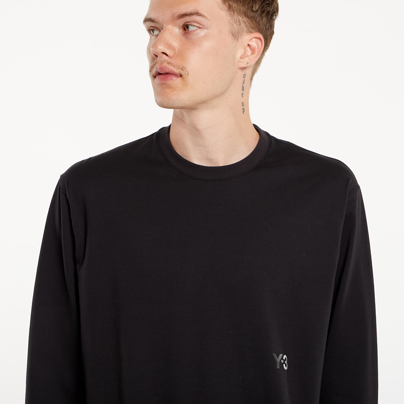 Koszulki Y-3 Relaxed Long Sleeve Tee UNISEX Black