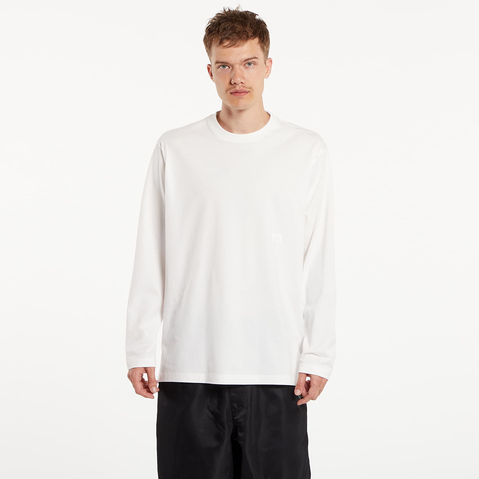 Koszulki Y-3 Relaxed Long Sleeve Tee UNISEX Core White