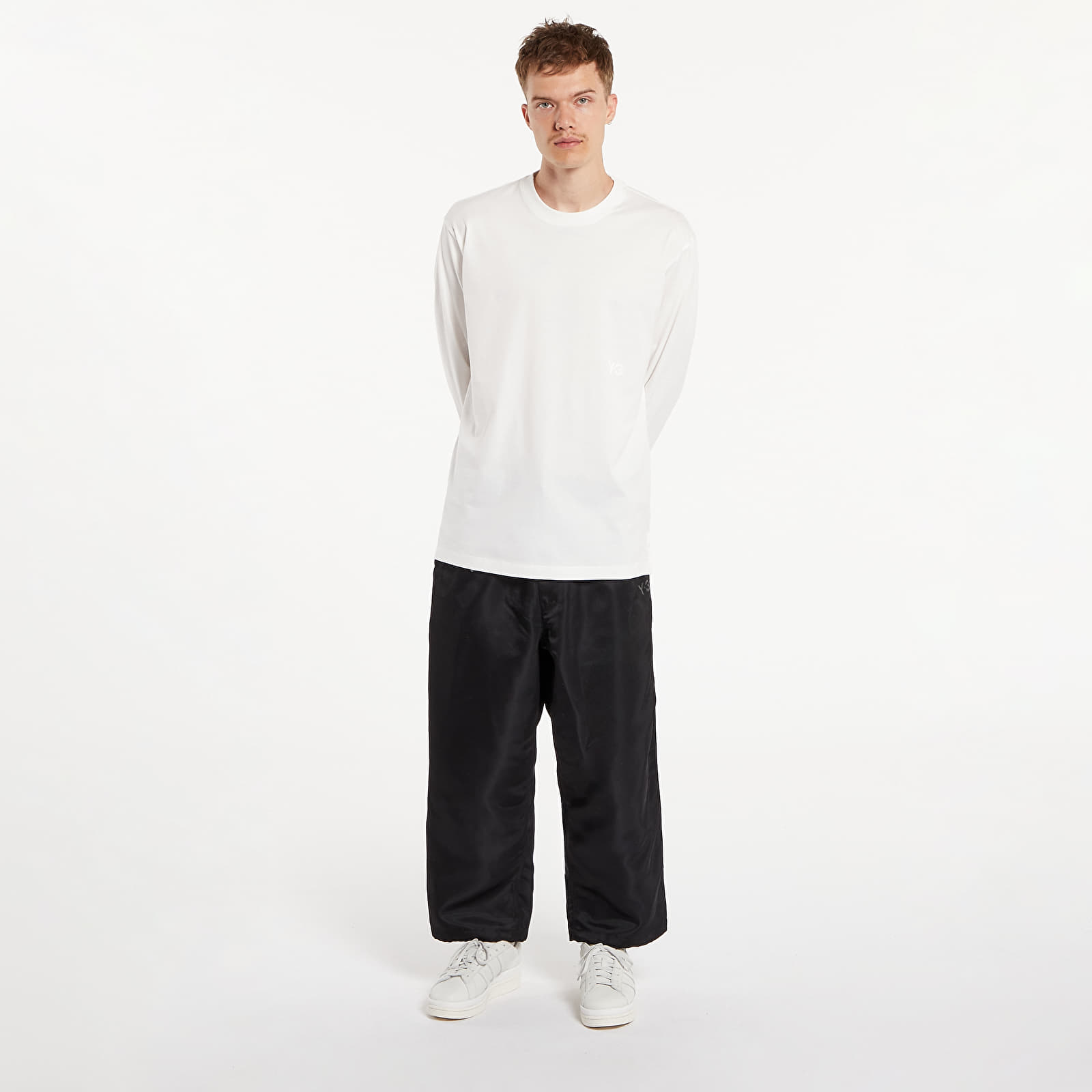 Футболки Y-3 Relaxed Long Sleeve Tee UNISEX Core White