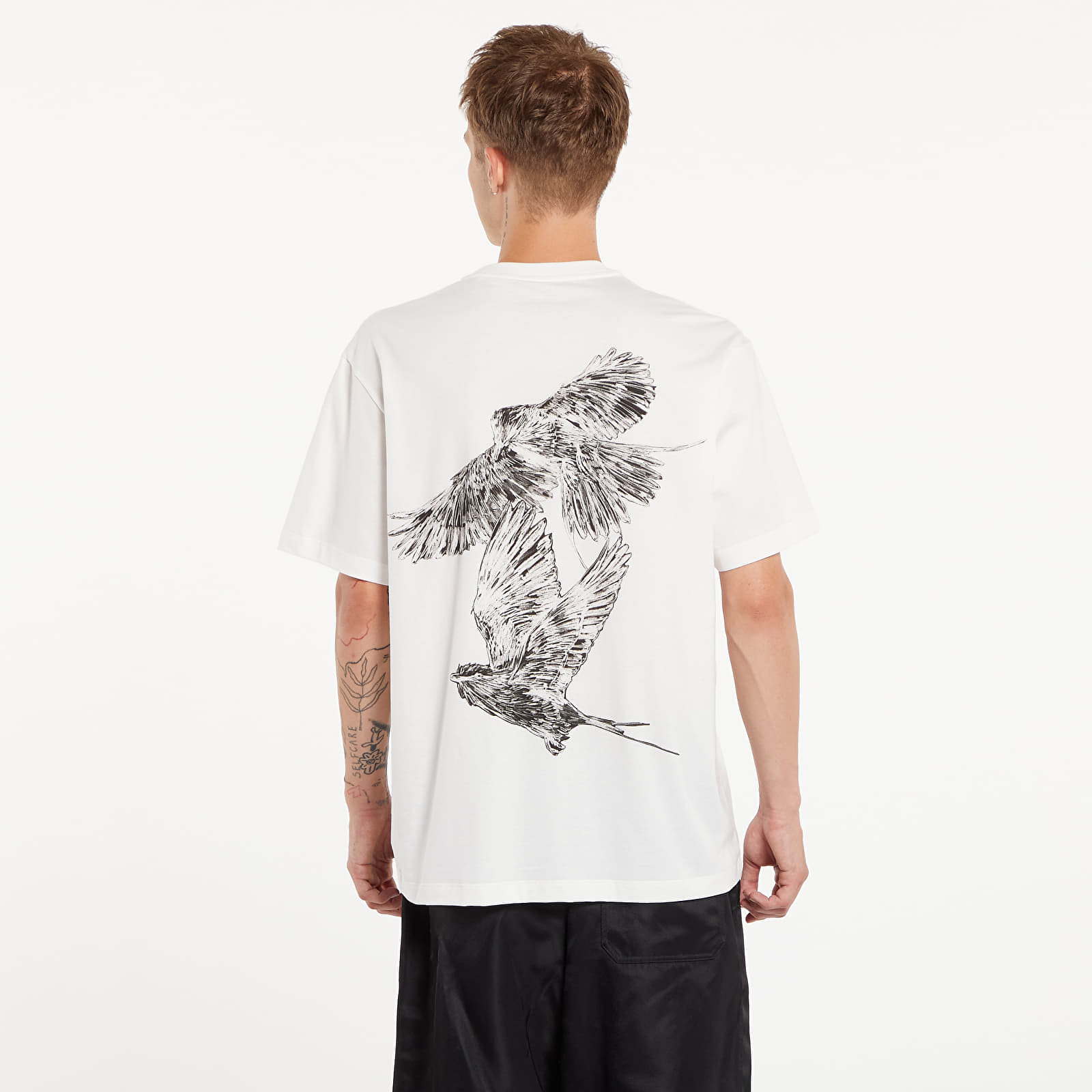 T-skjorter Y-3 Graphic Short Sleeve Tee UNISEX Core White