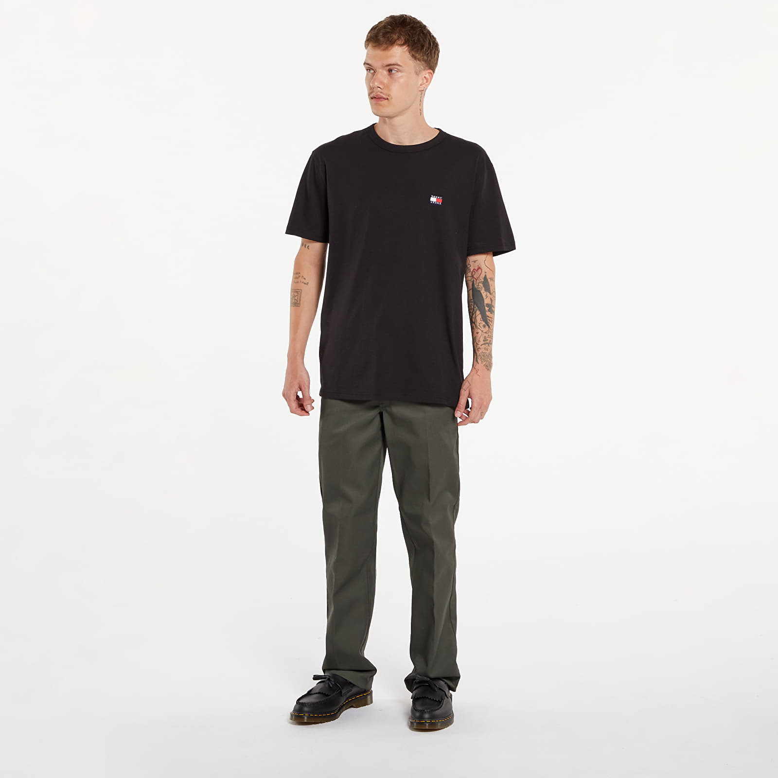 Men's trousers Dickies Original 873 Slim Straight Work Pant Olive Green