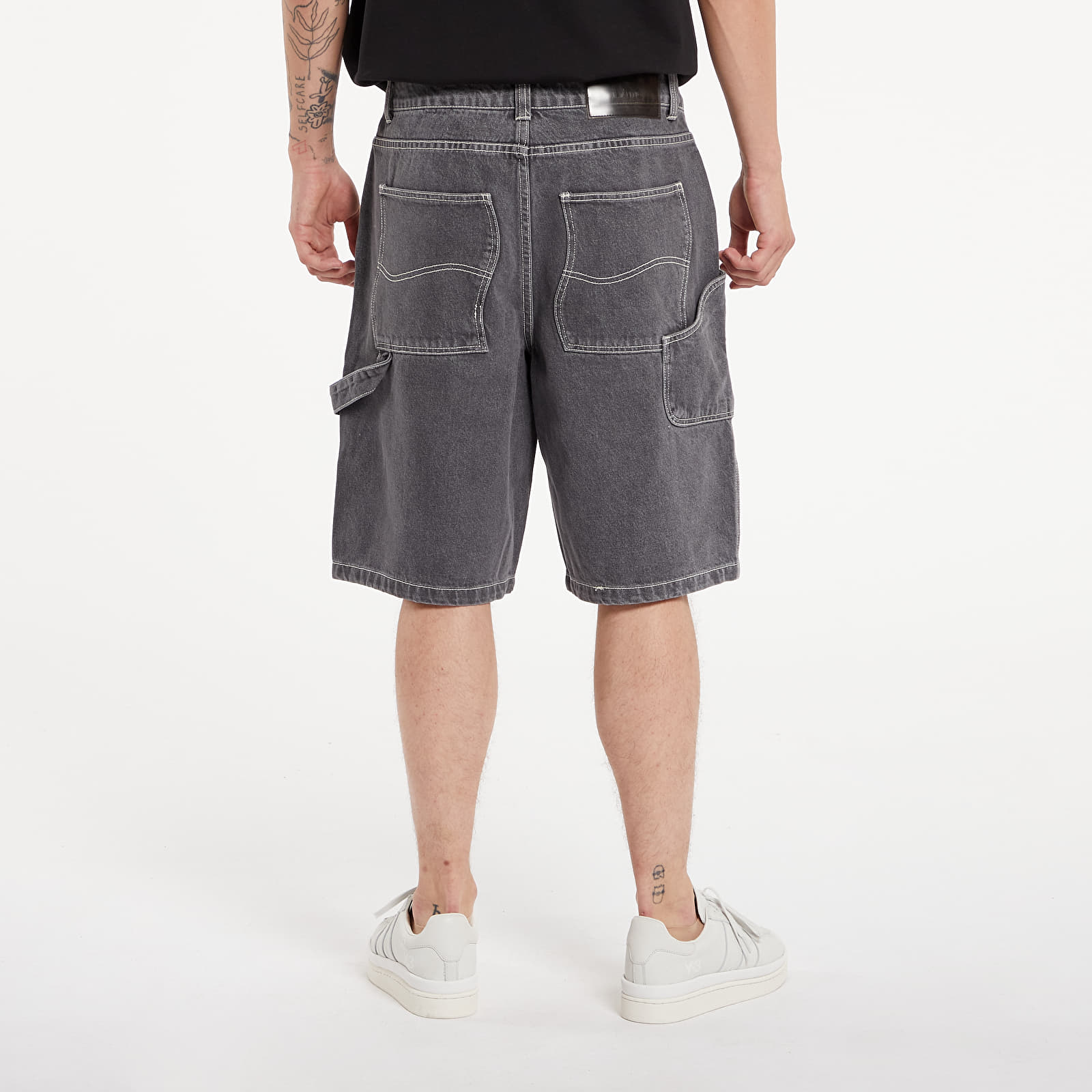Šortky Dime Classic Denim Shorts Faded Black