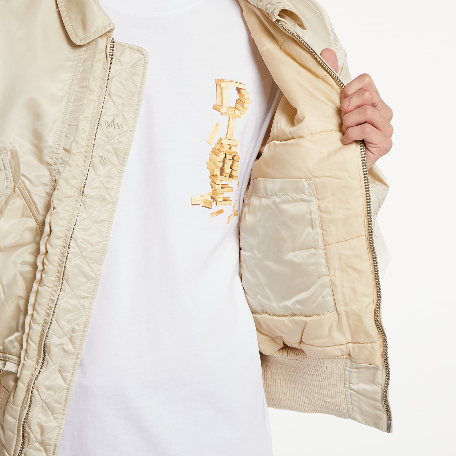Bundy MISBHV x Alpha Industries Keinemusik Jacket UNISEX Beige