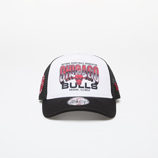 Šiltovka New Era Chicago Bulls NBA Team Colour 9FORTY E-Frame Adjustable Trucker Cap Black/ Front Door Red