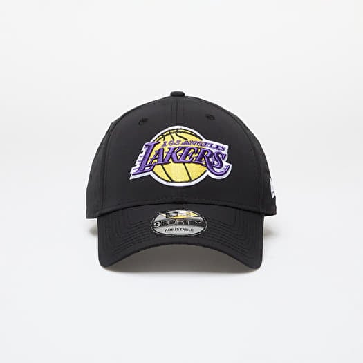 Kšiltovka New Era Los Angeles Lakers Recycled 9FORTY Adjustable Cap Black/ True Purple