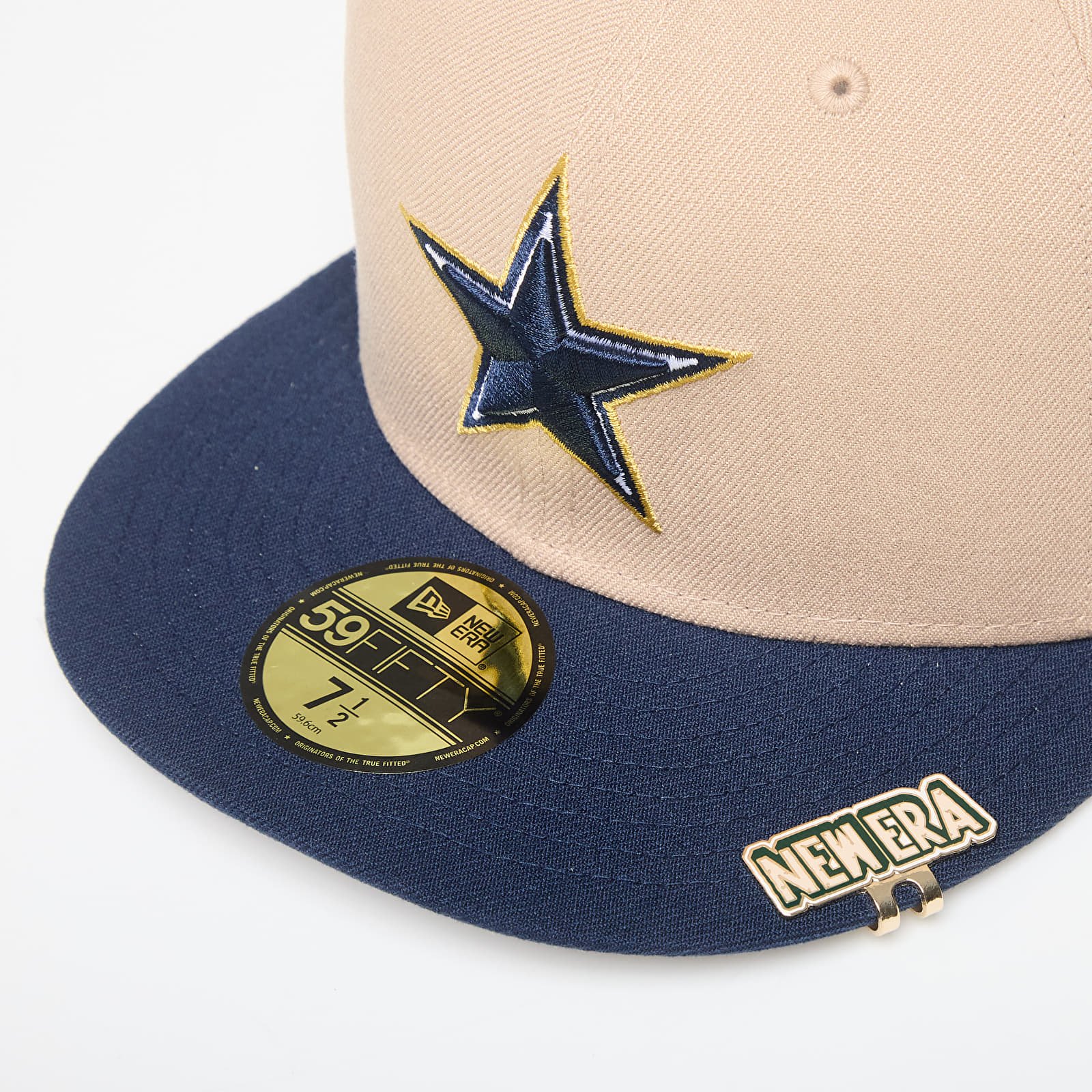 Caps New Era Dallas Cowboys NFL Pin Pack 59FIFTY Fitted Cap Light Beige Footshop
