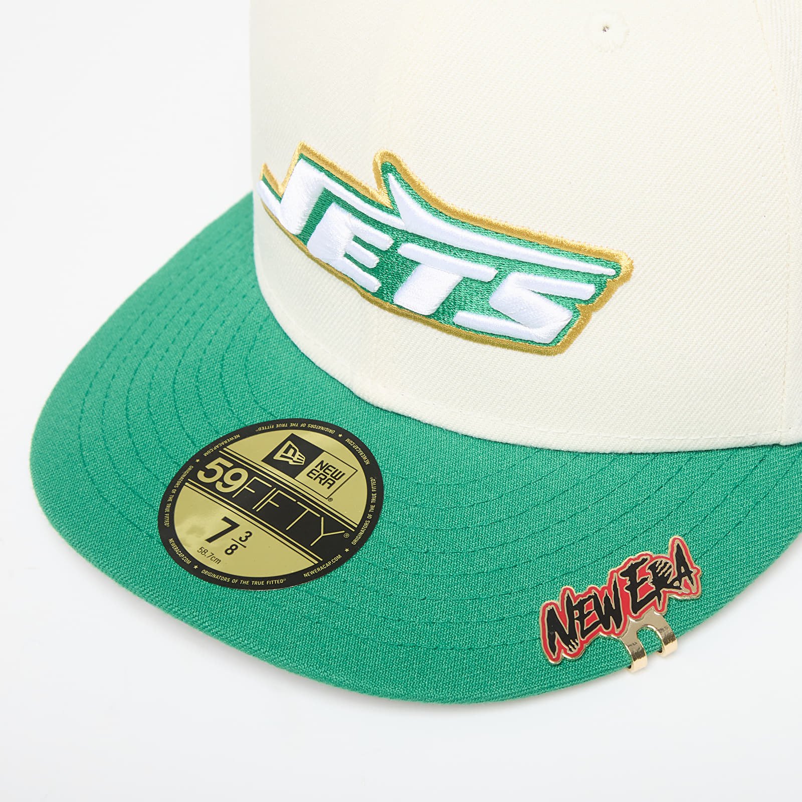 Caps New Era New York Jets NFL Pin Pack 59FIFTY Fitted Cap Chrome White