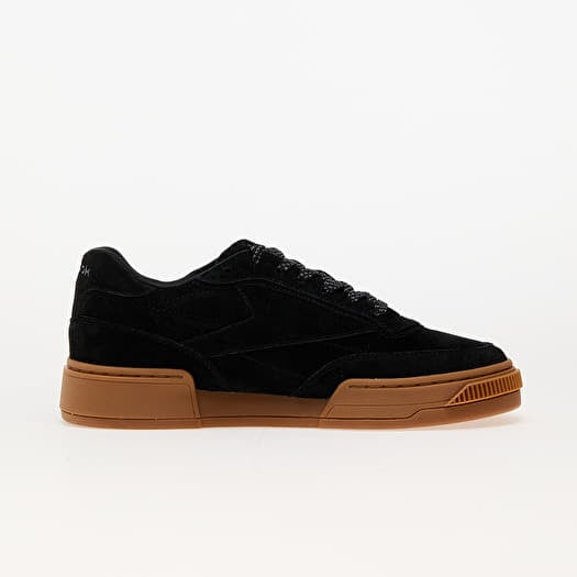 Reebok suede black on sale