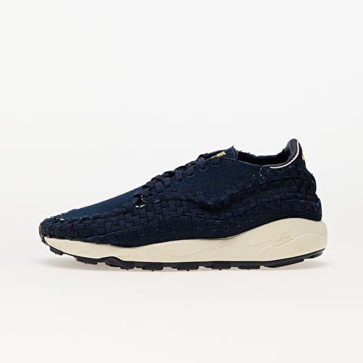 Women s shoes Nike W Air Footscape Woven Denim Wheat Gold Obsidian Coconut Milk Footshop