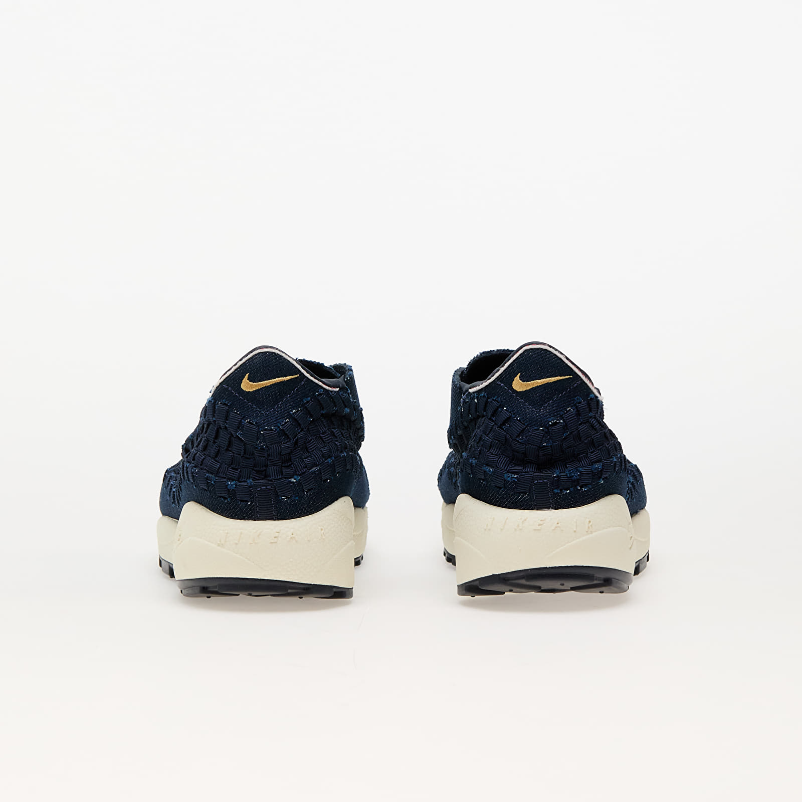 Încălțăminte și sneakerși pentru femei Nike W Air Footscape Woven Denim/ Wheat Gold-Obsidian-Coconut Milk