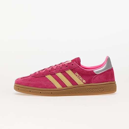 Pink metallic adidas top