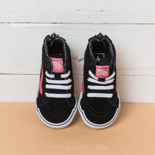 Kids' sneakers and shoes Vans Sk8-Hi Zip (MTE) Black/ Metallic