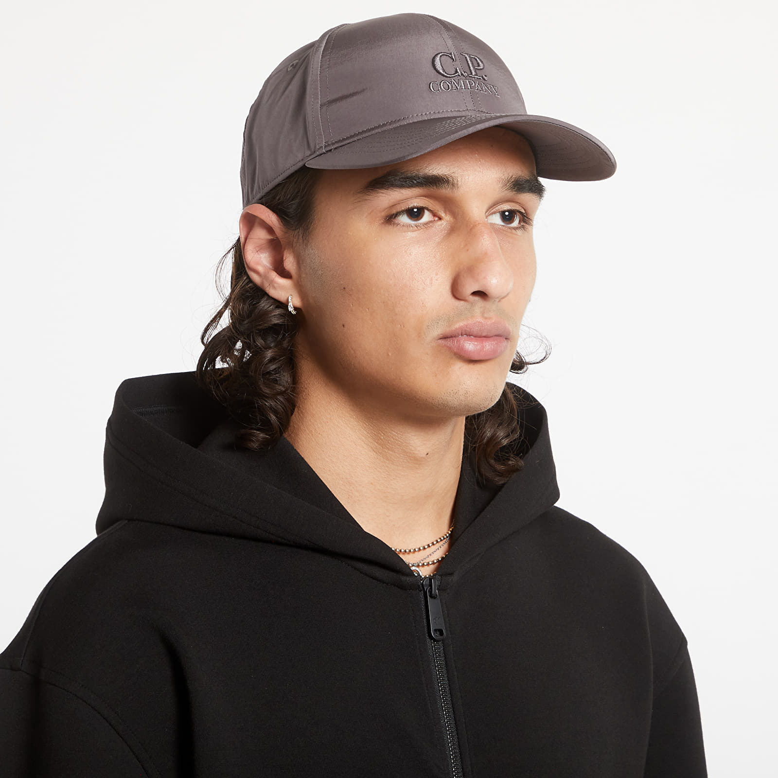 Čepice C.P. Company Baseball Cap Grey