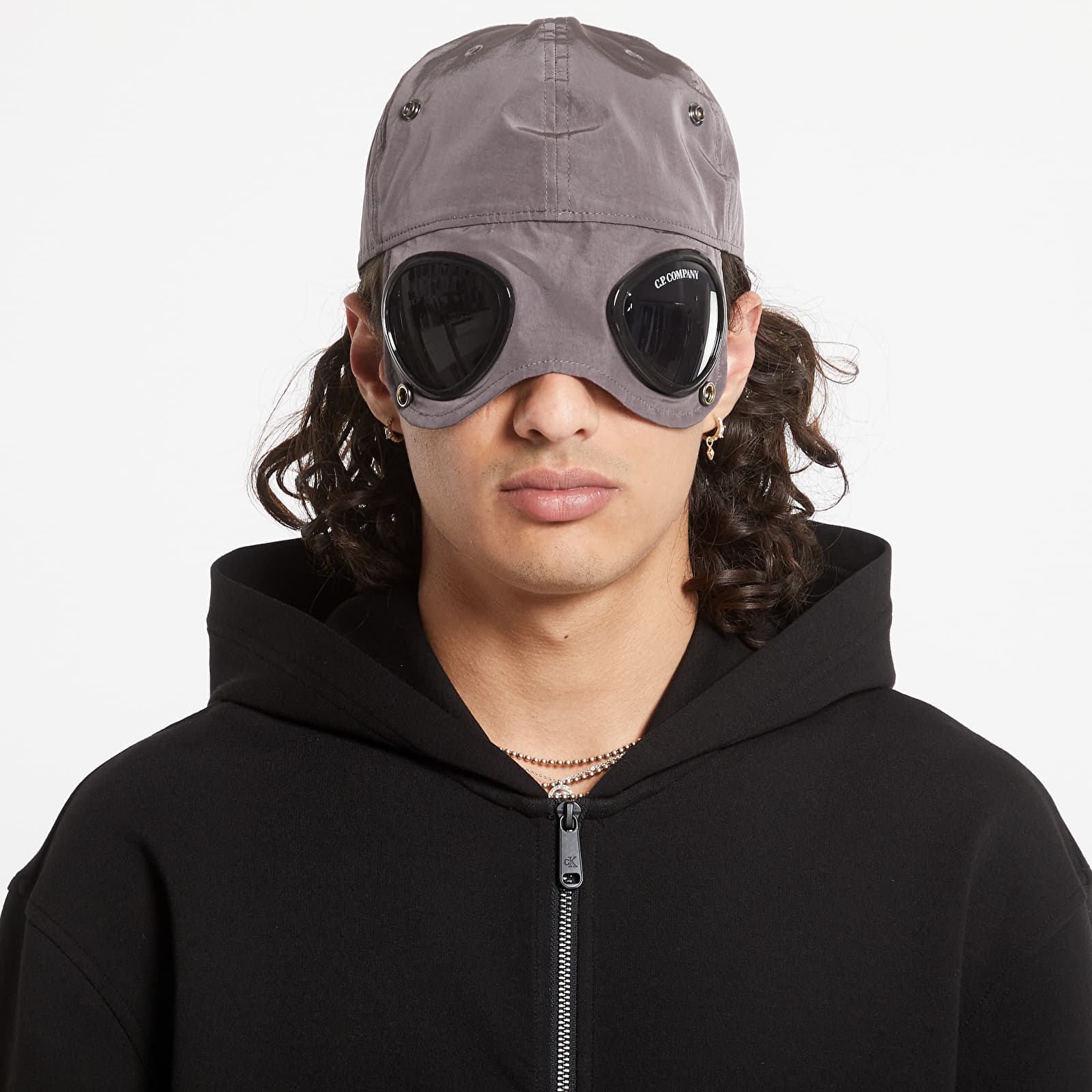 Čepice C.P. Company Baseball Cap Grey