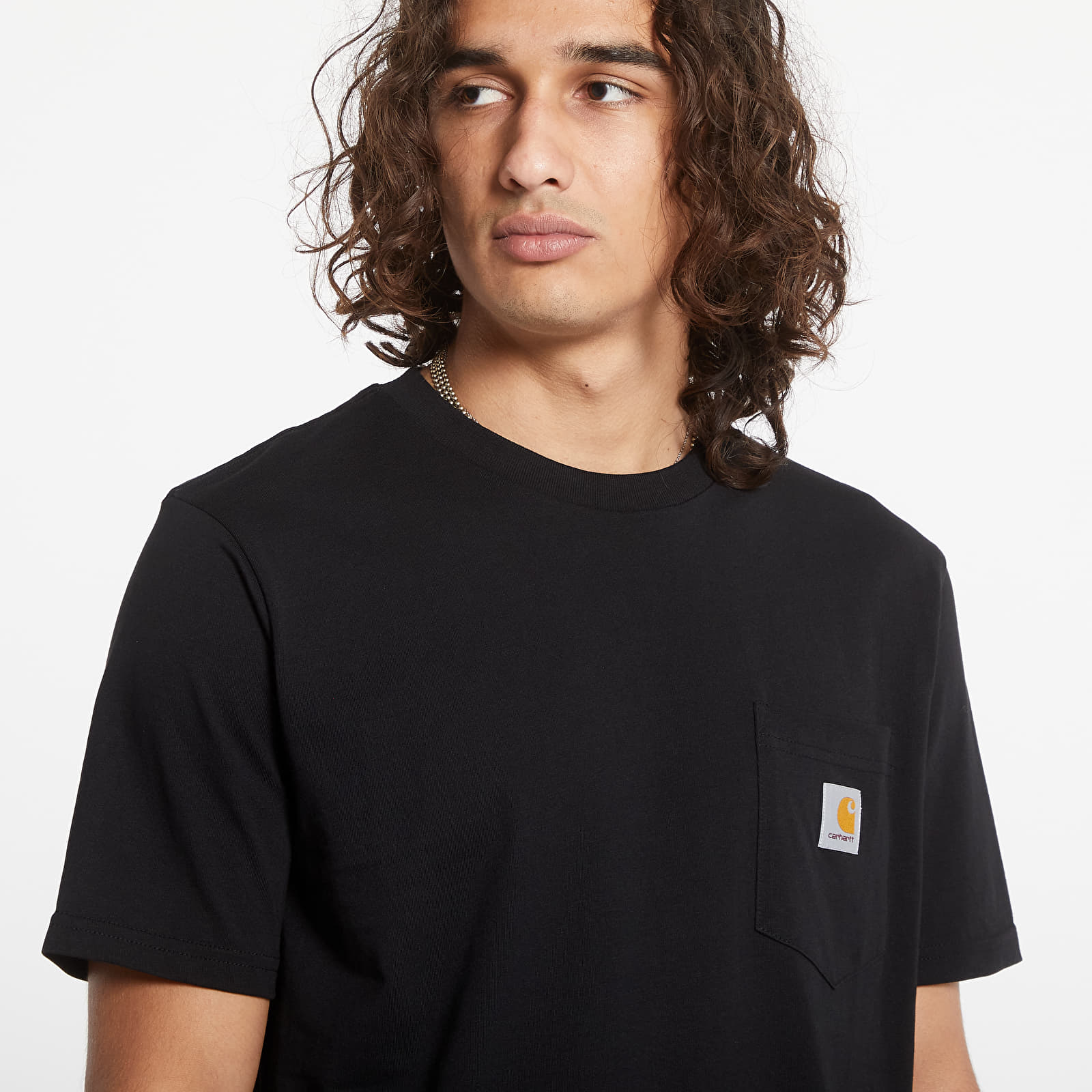 Tričká Carhartt WIP Pocket Short Sleeve T-Shirt UNISEX Black