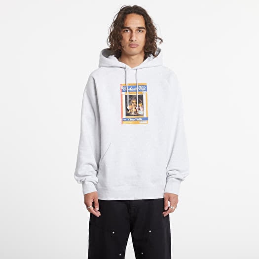 Mikina Carhartt WIP Hooded Cheap Thrills Sweat UNISEX Ash Heather