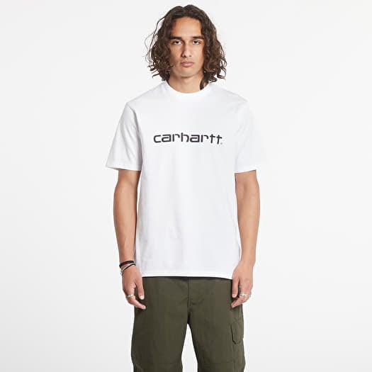 T-shirt Carhartt WIP S/S Script T-Shirt White/ Black