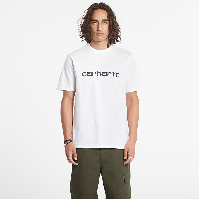 Carhartt WIP S/S Script T-Shirt White/ Black
