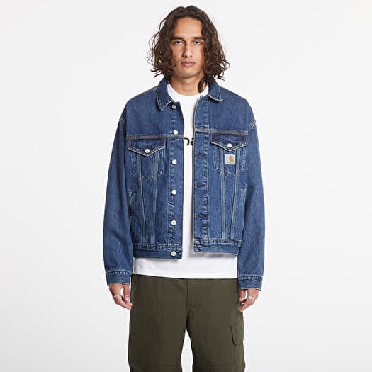 Carhartt WIP Helston Jacket UNISEX Blue Cloud Stone