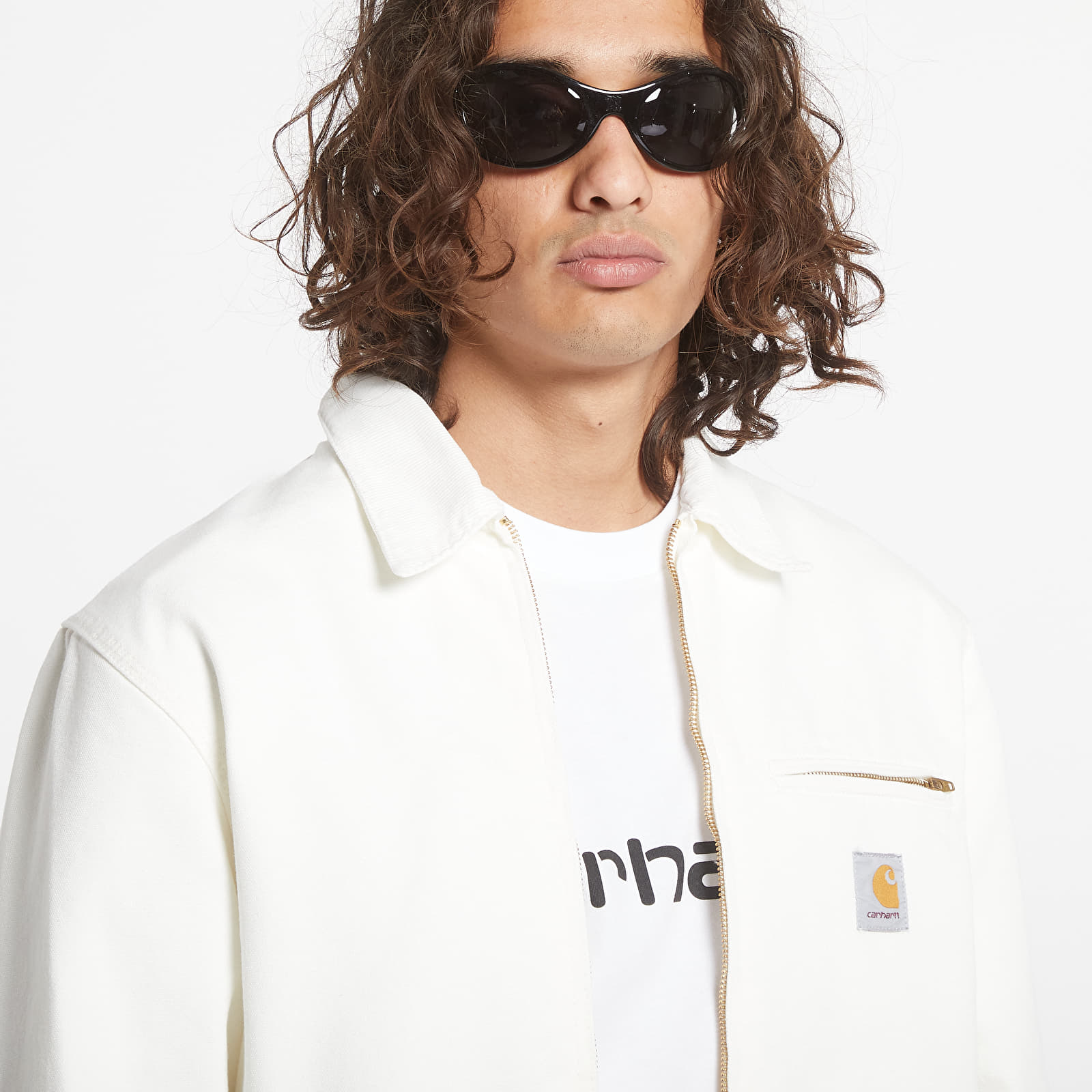 Μπουφάν Carhartt WIP Detroit Jacket UNISEX Wax/ Wax Stone Washed