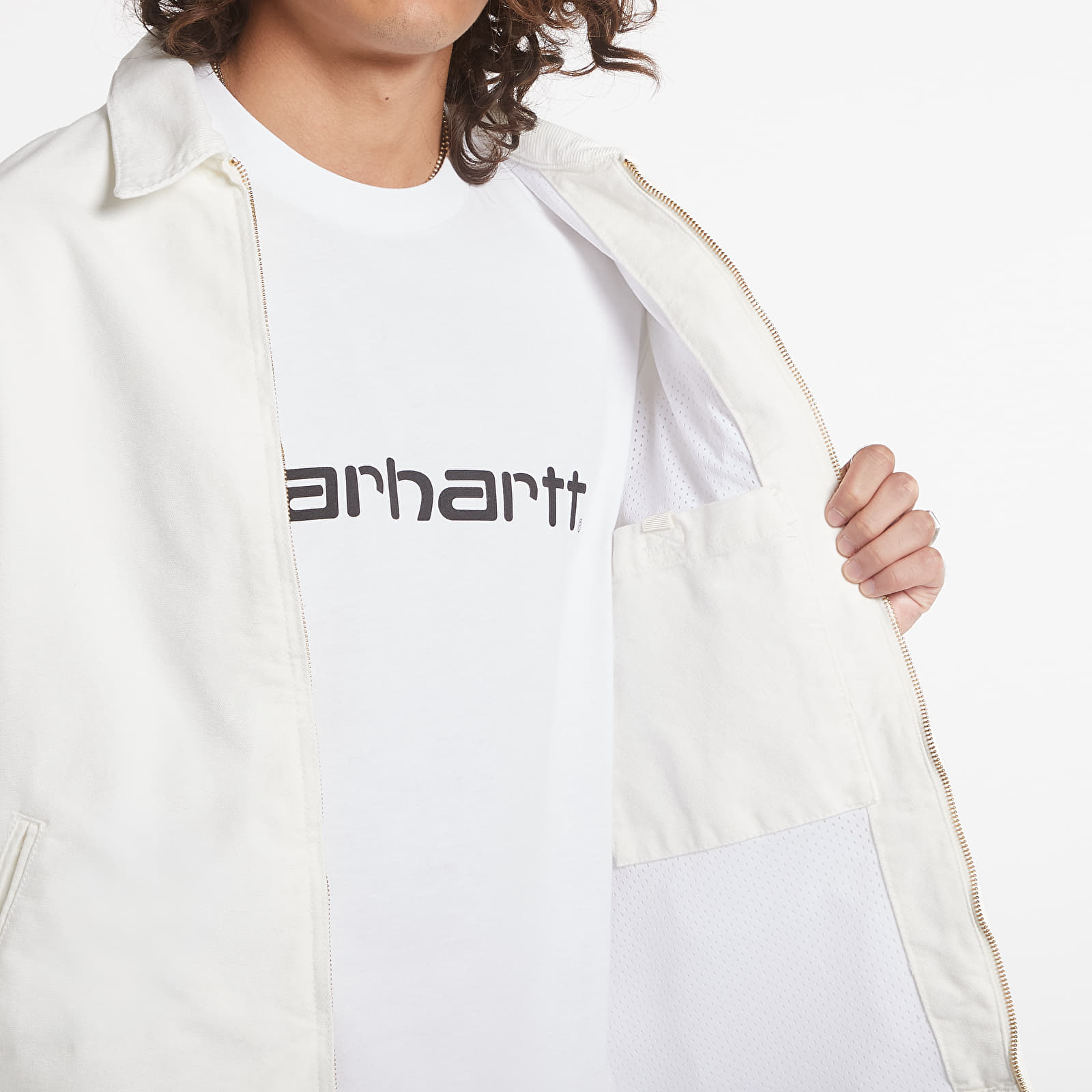 Μπουφάν Carhartt WIP Detroit Jacket UNISEX Wax/ Wax Stone Washed
