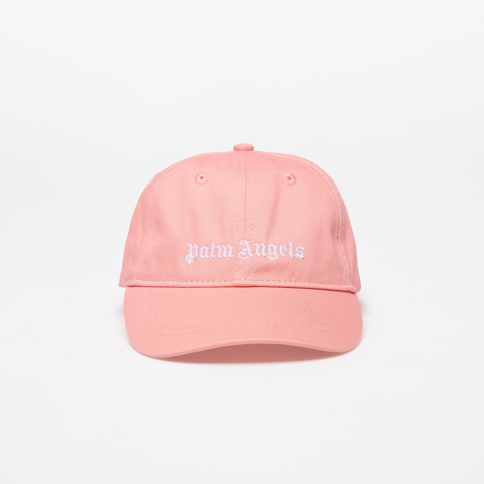Detské čiapky a šiltovky Palm Angels Kids Logo Baseball Cap Pink/ White