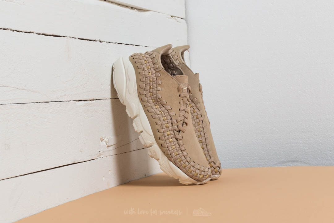 Skor för kvinnor Nike Wmns Air Footscape Woven Mushroom/ Mushroom-Mushroom