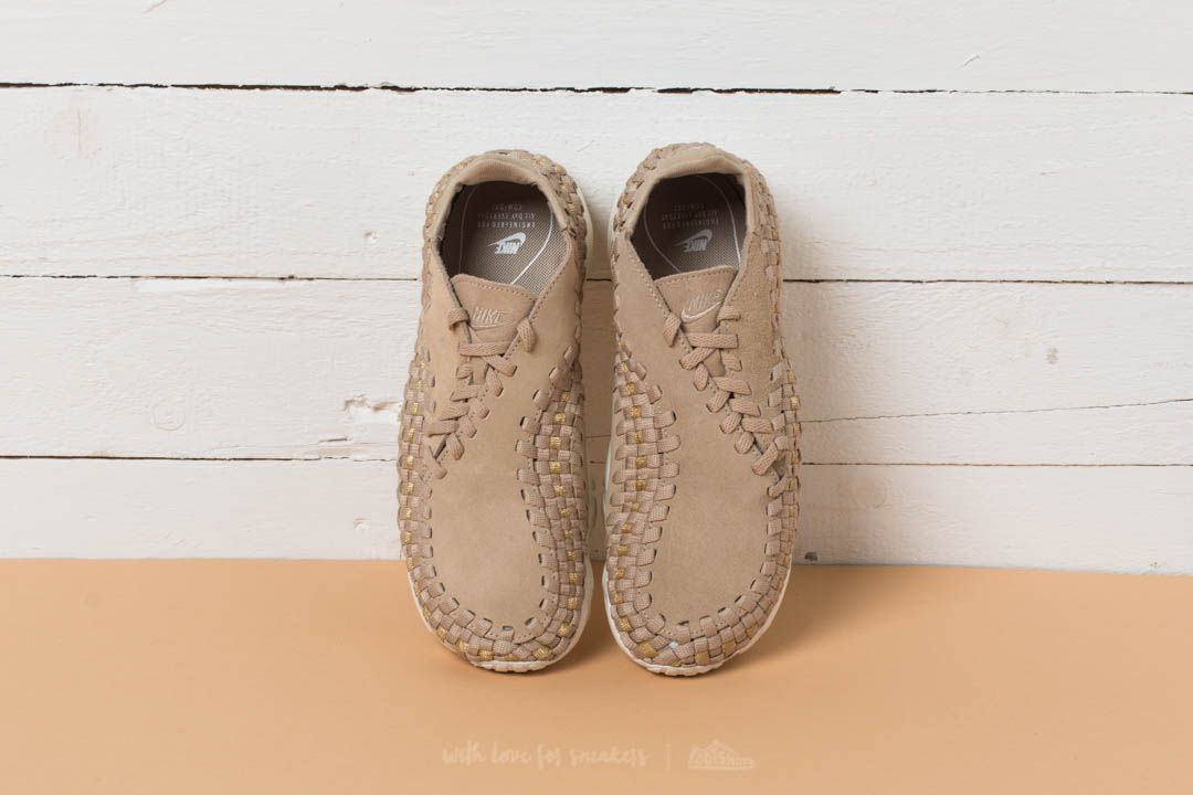 Skor för kvinnor Nike Wmns Air Footscape Woven Mushroom/ Mushroom-Mushroom