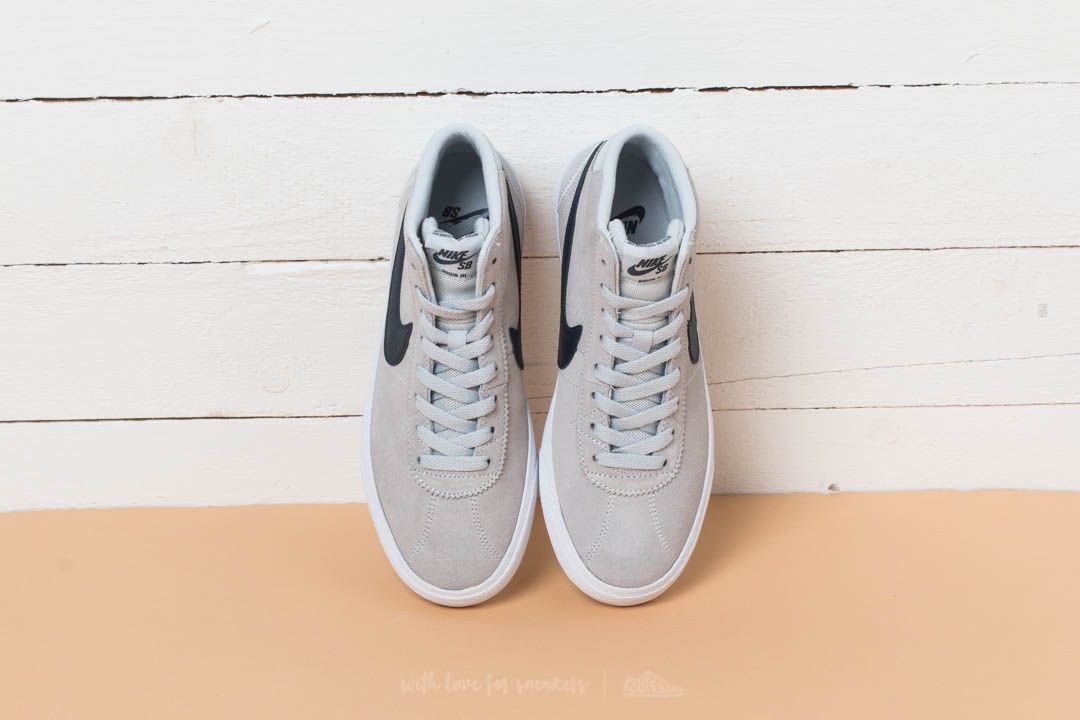 Kingad Nike Wmns SB Bruin HI Pure Platinum/ Obsidian-White