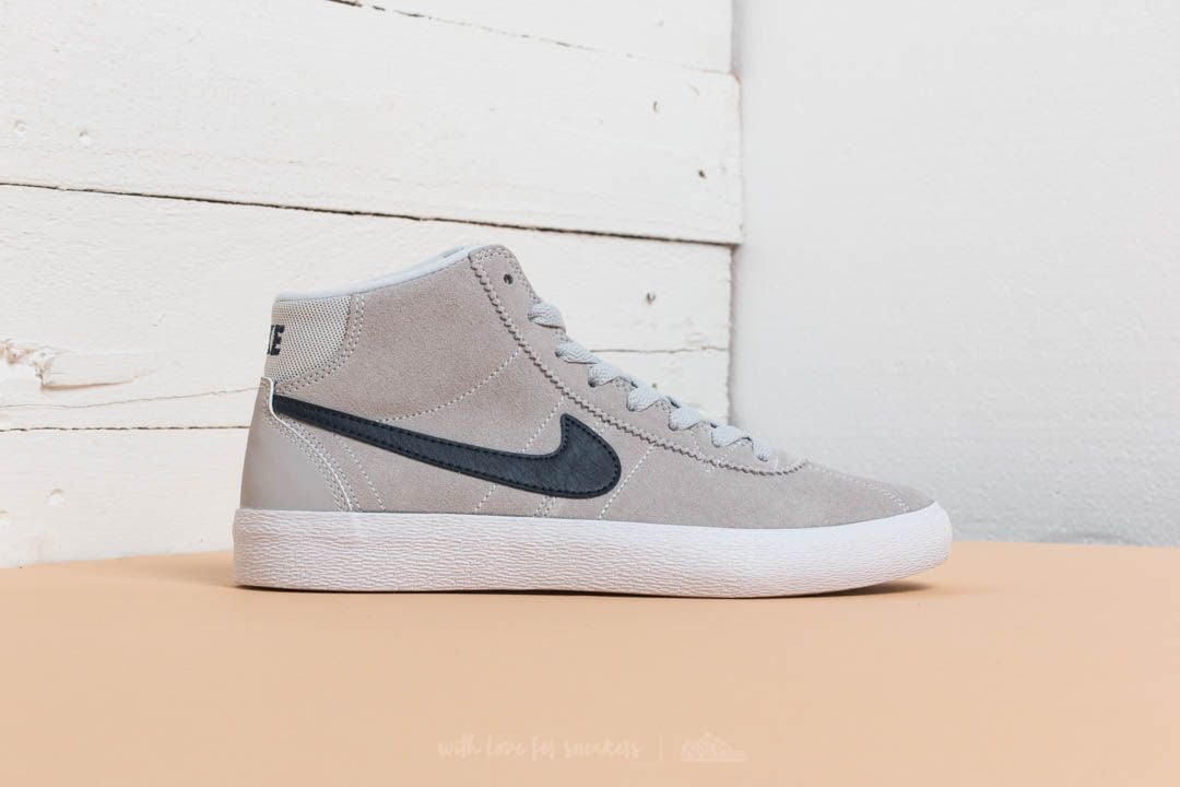 Kingad Nike Wmns SB Bruin HI Pure Platinum/ Obsidian-White