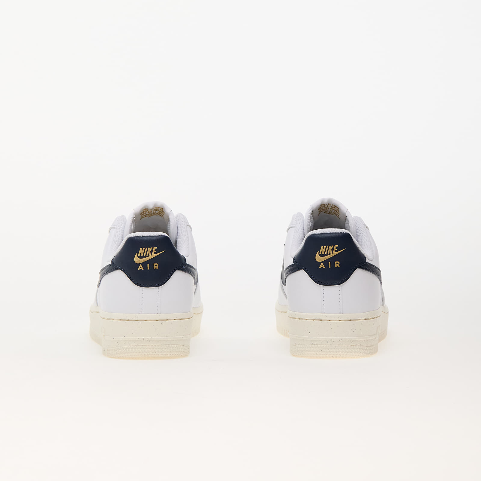 Women's shoes Nike W Air Force 1 '07 Nn White/ Obsidian-Pale Ivory-Metallic Gold