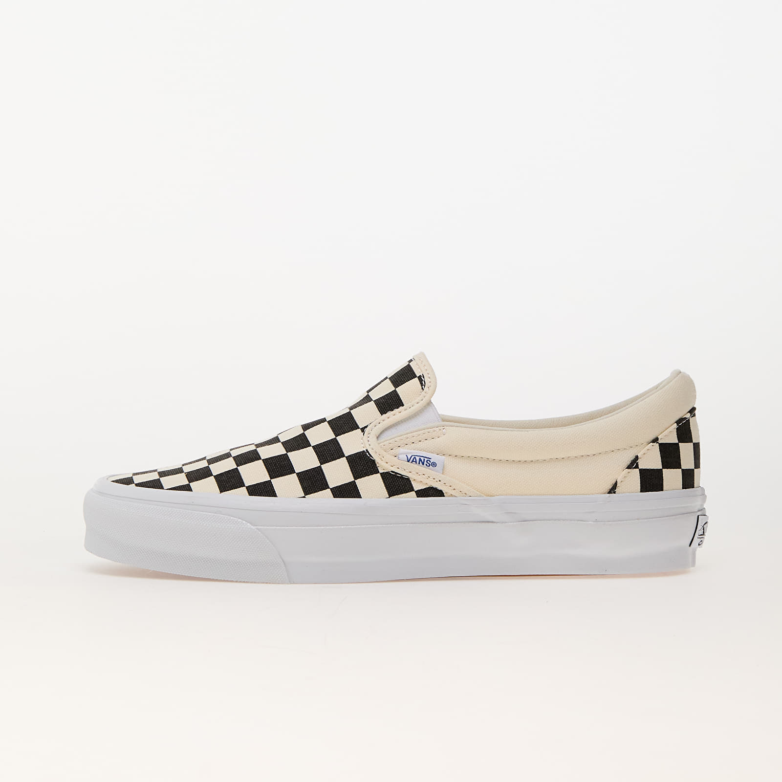 Herren Sneaker und Schuhe Vans Slip-On Reissue 98 LX Checkerboard Black/ Off White