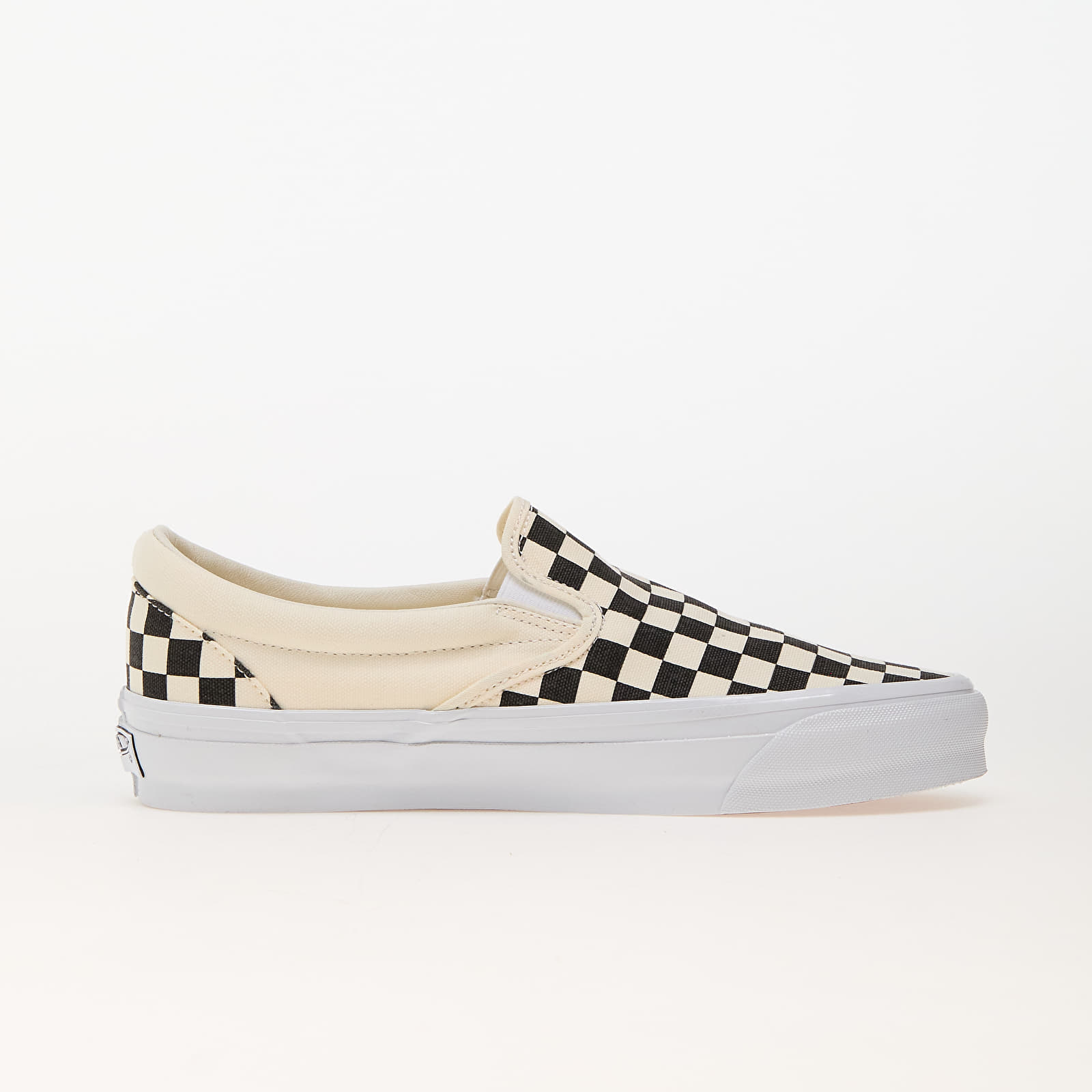 Herren Sneaker und Schuhe Vans Slip-On Reissue 98 LX Checkerboard Black/ Off White