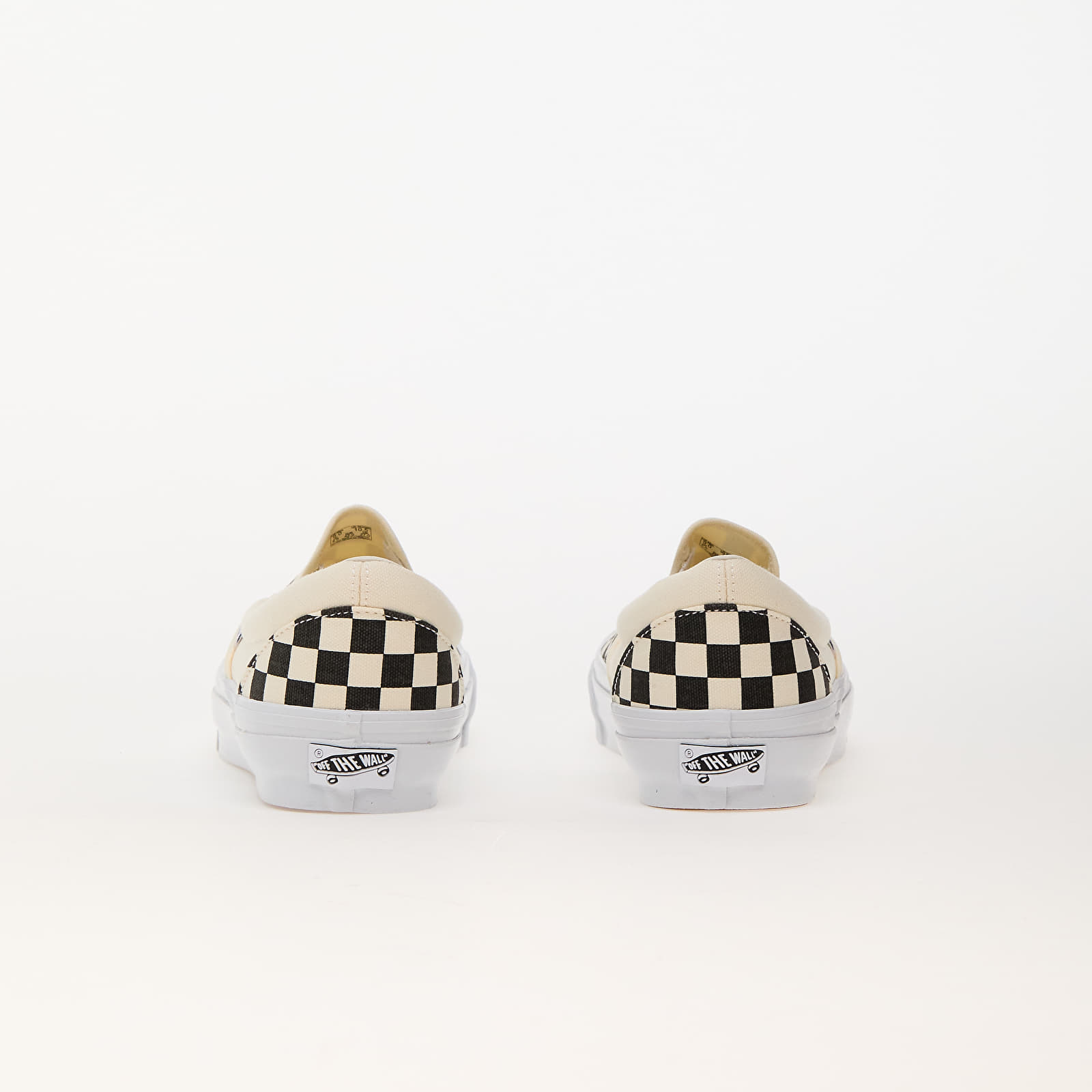 Herren Sneaker und Schuhe Vans Slip-On Reissue 98 LX Checkerboard Black/ Off White