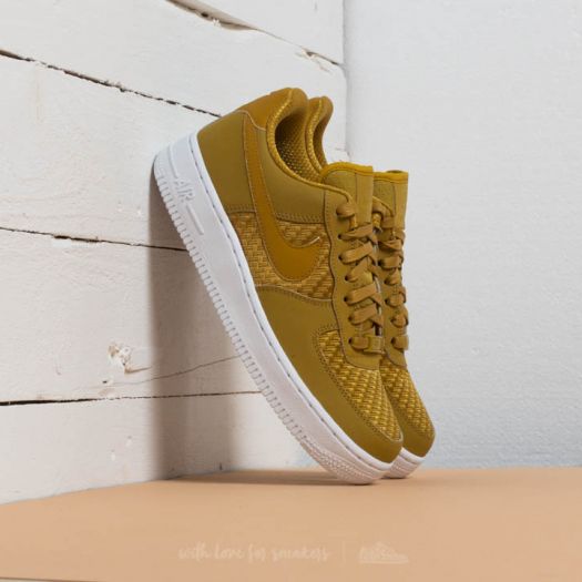Chaussures et baskets femme Nike Wmns Air Force 1 07 Pinnacle Dark Citron Dark Citron White Footshop