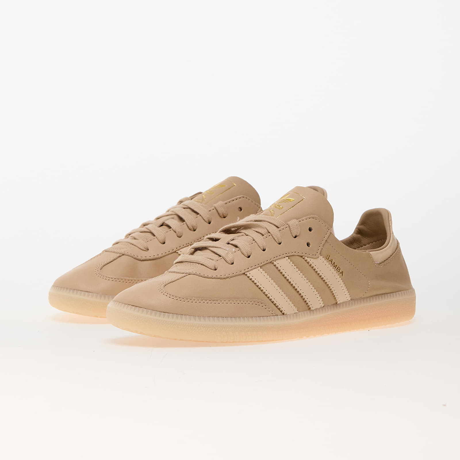 Pánské tenisky a boty adidas Samba Decon Magic Beige/ Sand Strata/ Gold Metallic