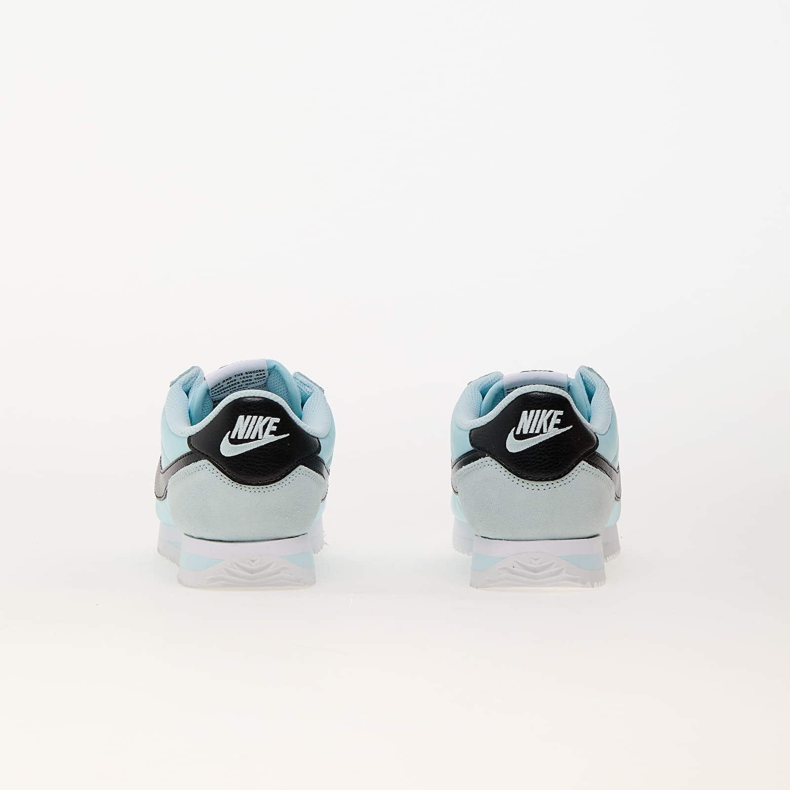 Încălțăminte și sneakerși pentru femei Nike W Cortez Txt Glacier Blue/ Black-White-Safety Orange