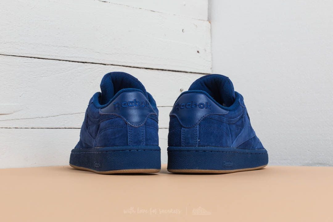 Reebok club c 85 blue suede best sale