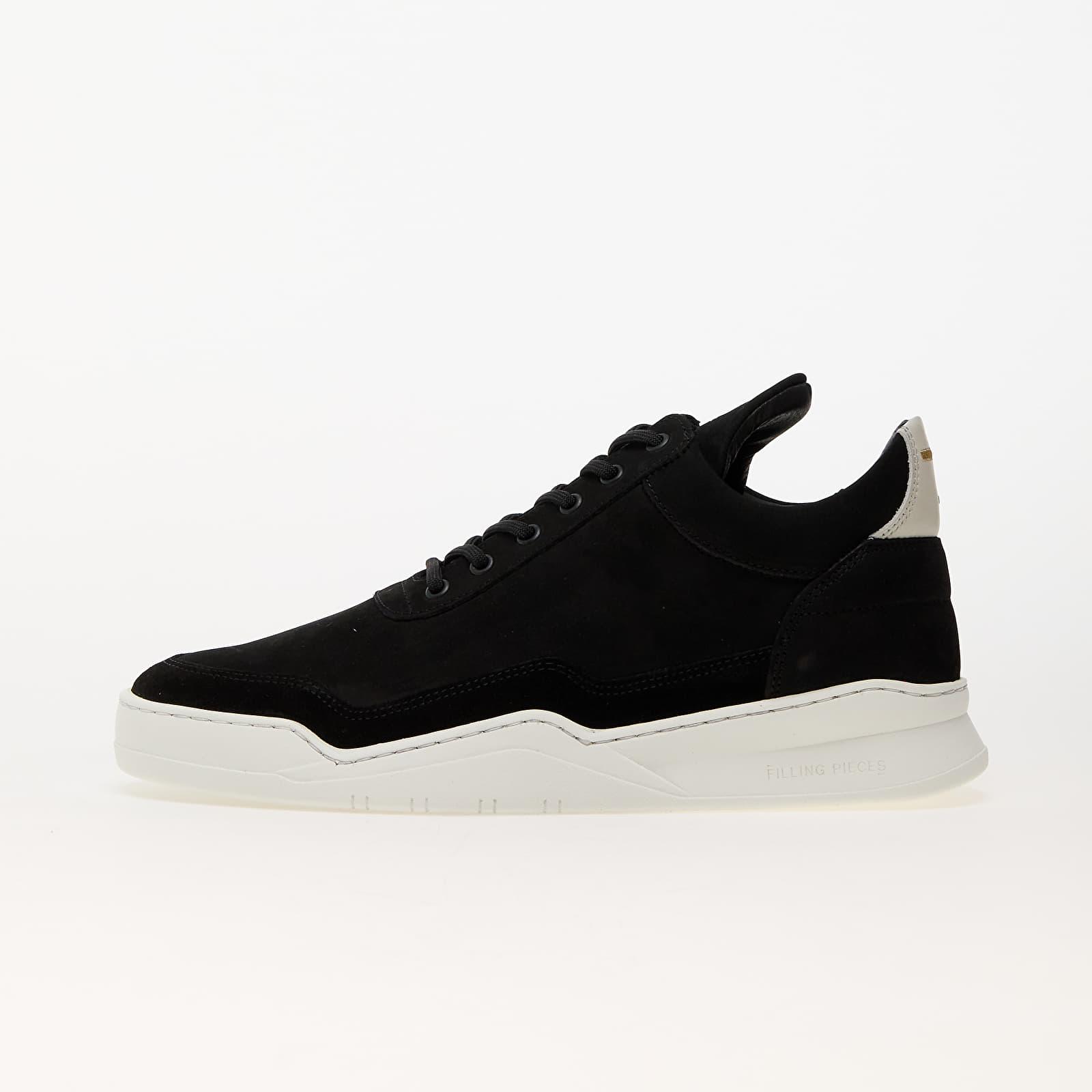 Herren Sneaker und Schuhe Filling Pieces Low Top Ghost Black/ Off White