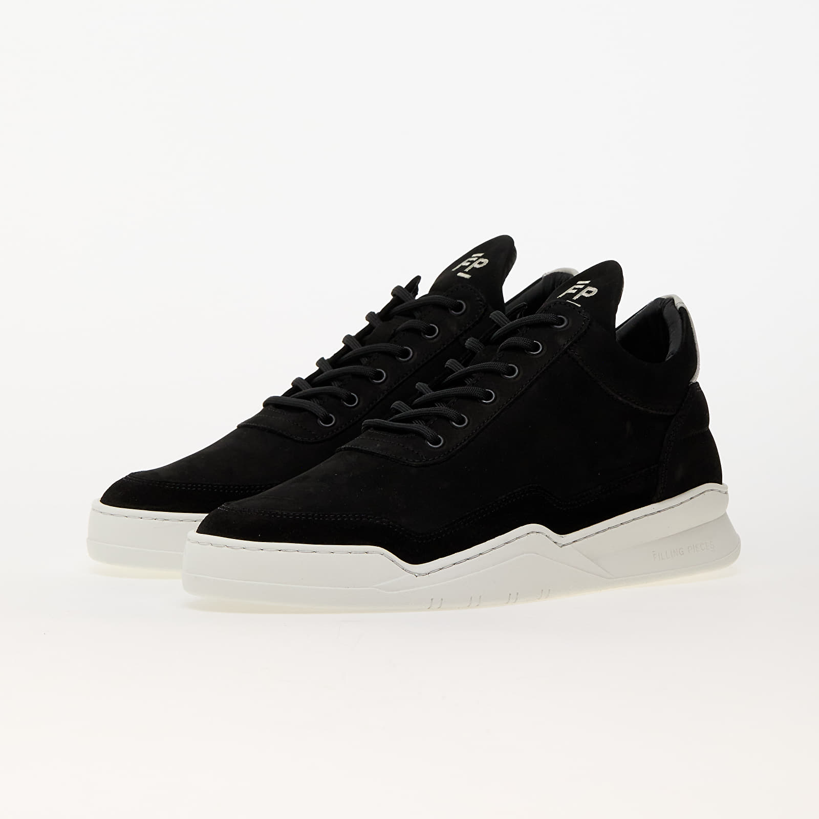 Herren Sneaker und Schuhe Filling Pieces Low Top Ghost Black/ Off White
