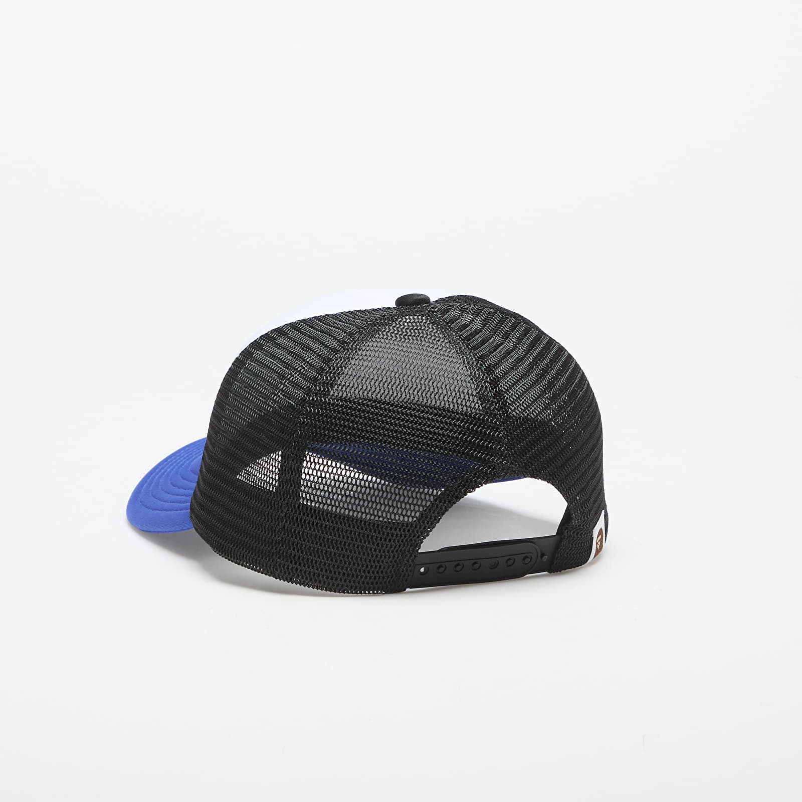 A BATHING APE College Mesh Cap Black - 1 | YEO