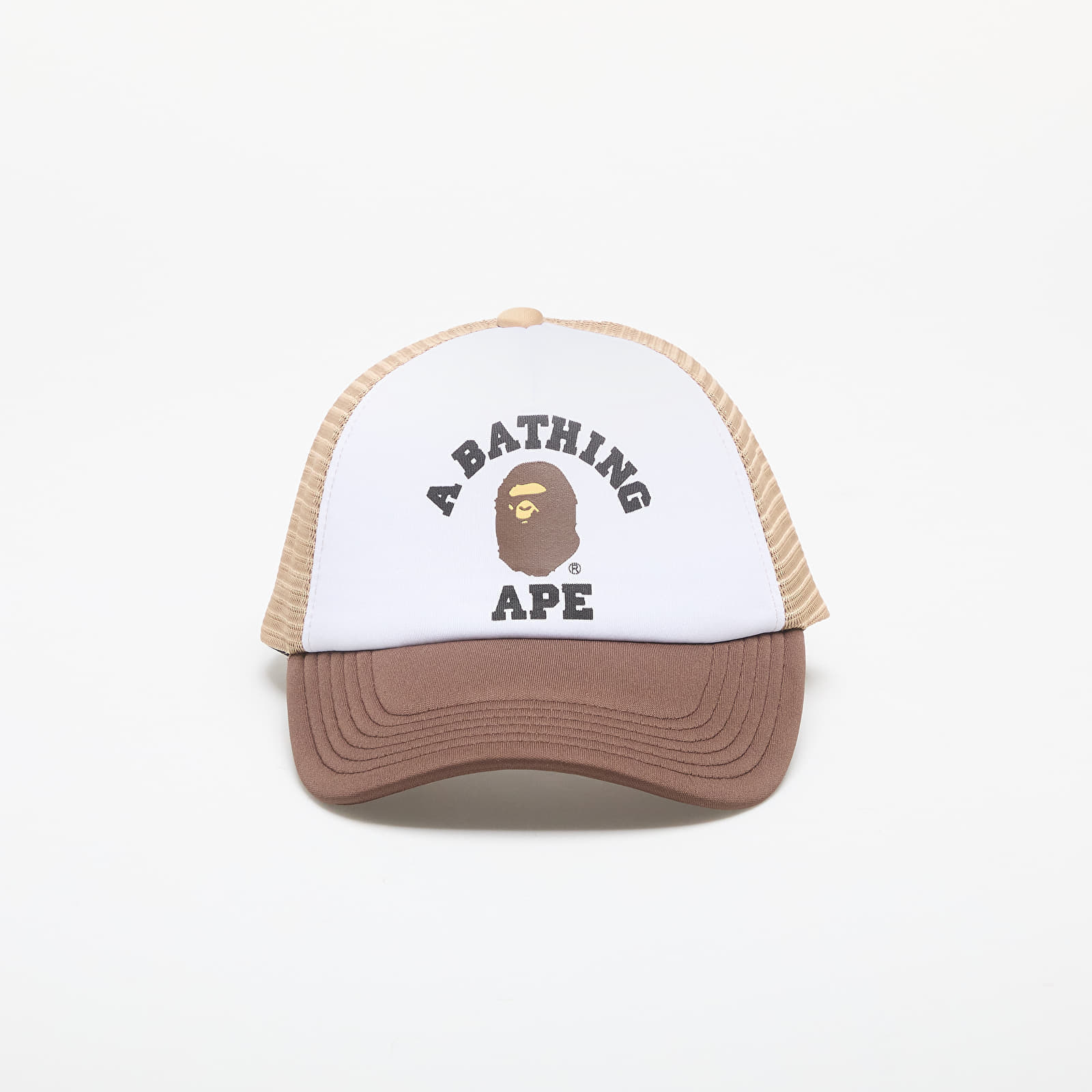 Šiltovka A BATHING APE College Mesh Cap Beige Universal