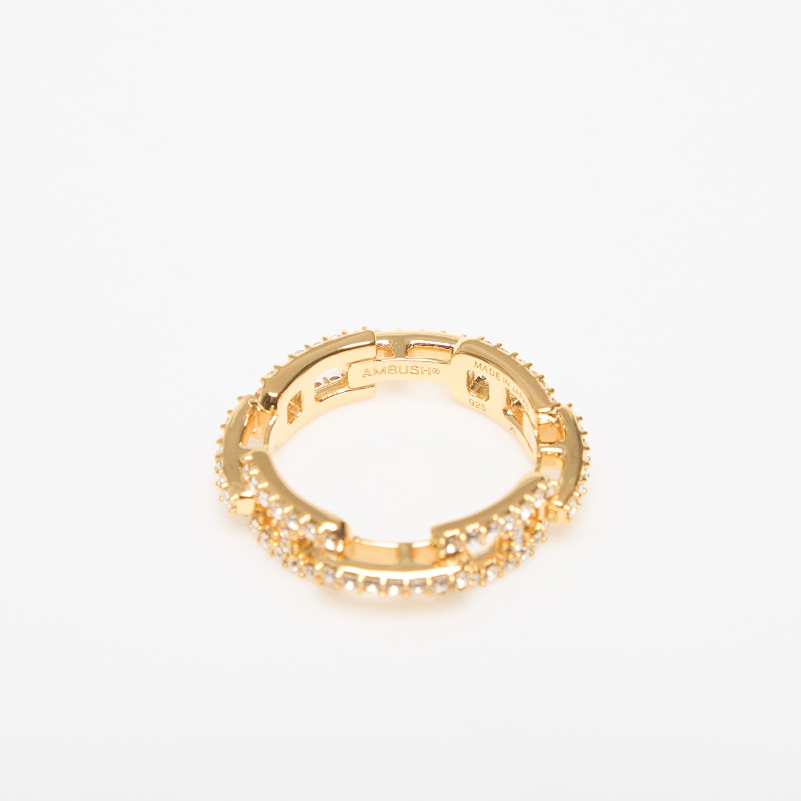 Ringe Ambush Pave A Chain Ring Gold/ No Color