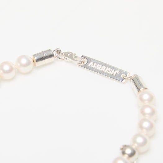 Bracelets Ambush Pearl Letterblock Bracelet Silver/ No Color
